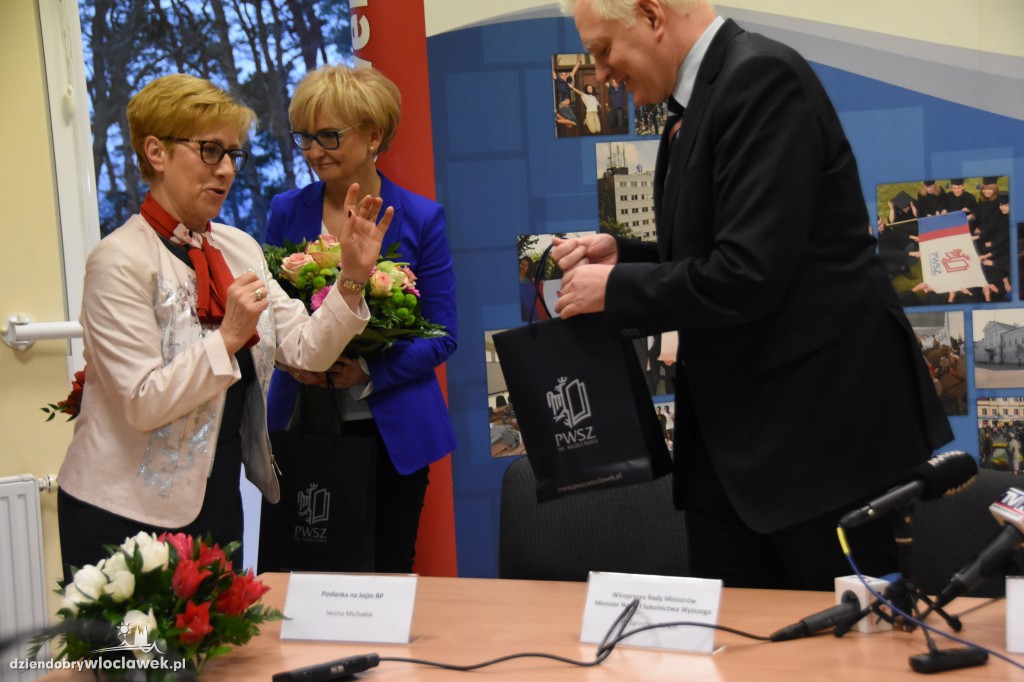 Jarosław Gowin na 15-leciu PWSZ