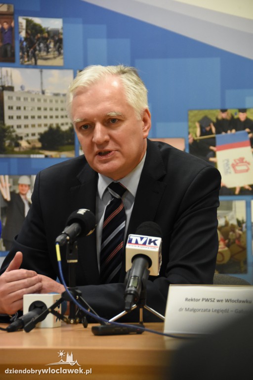 Jarosław Gowin na 15-leciu PWSZ