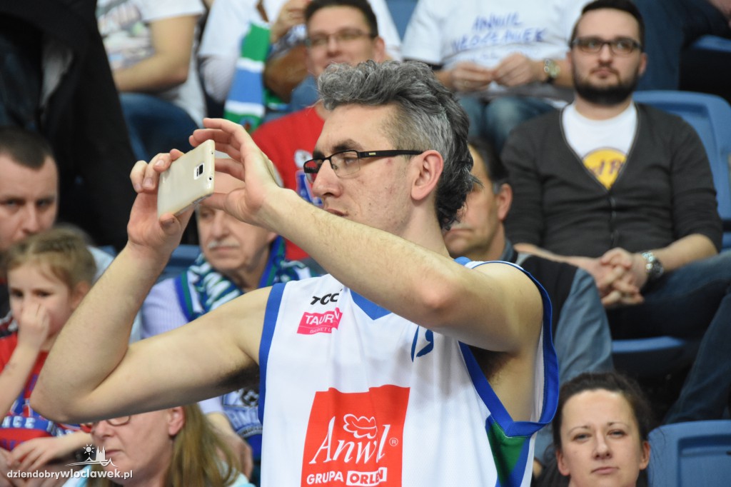 Kibice na meczu Anwil - AZS Koszalin