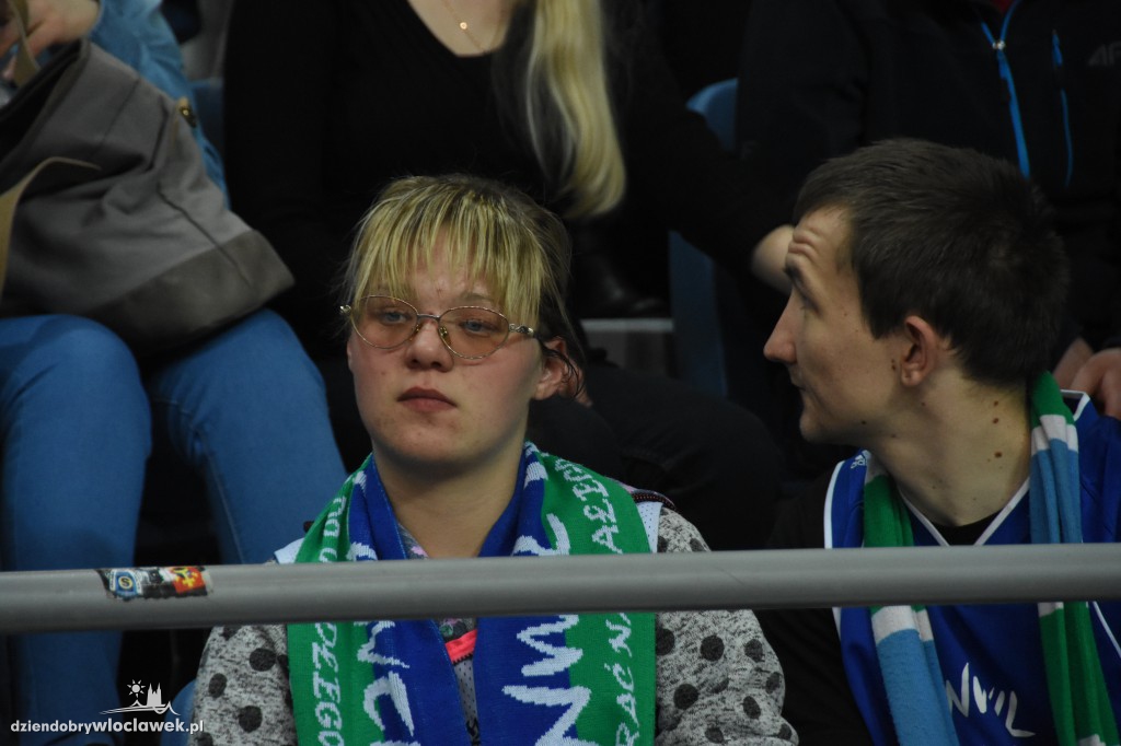 Kibice na meczu Anwil - AZS Koszalin