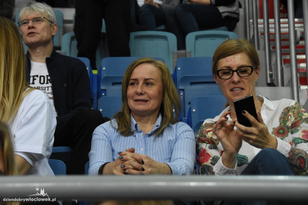 Kibice na meczu Anwil - AZS Koszalin