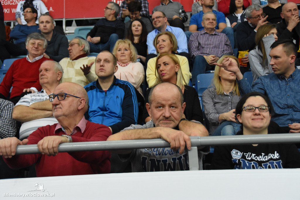 Kibice na meczu Anwil - AZS Koszalin