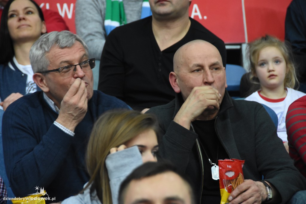 Kibice na meczu Anwil - AZS Koszalin