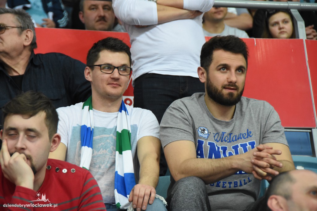 Kibice na meczu Anwil - AZS Koszalin