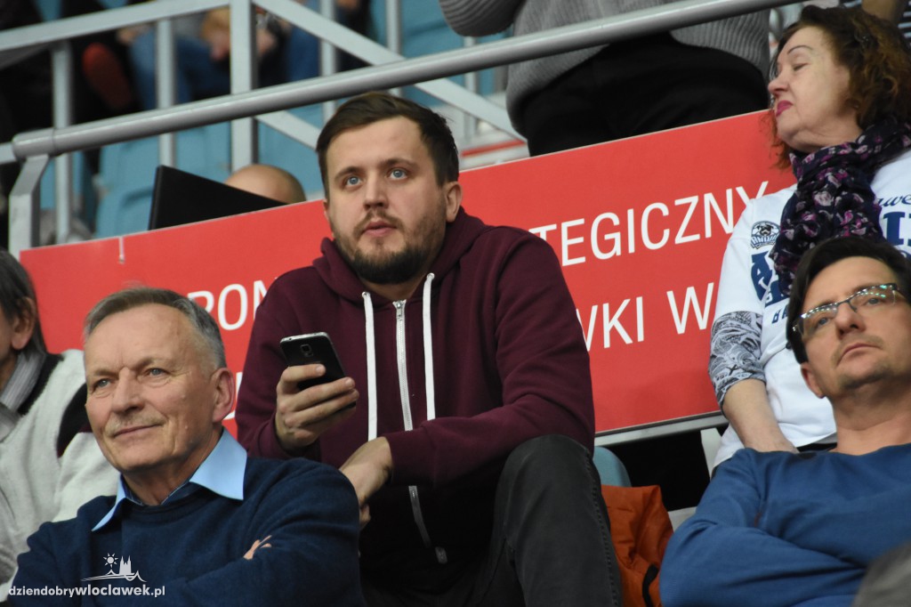 Kibice na meczu Anwil - AZS Koszalin