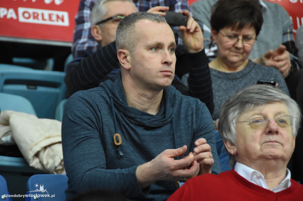 Kibice na meczu Anwil - AZS Koszalin