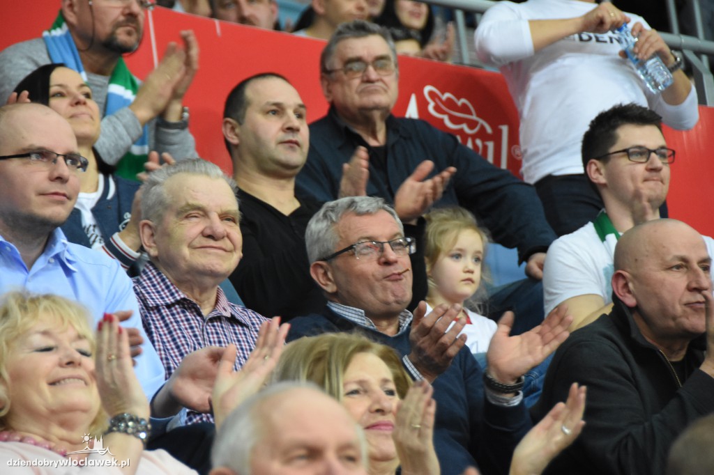 Kibice na meczu Anwil - AZS Koszalin