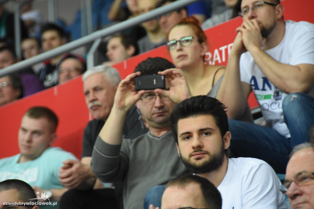 Kibice na meczu Anwil - AZS Koszalin
