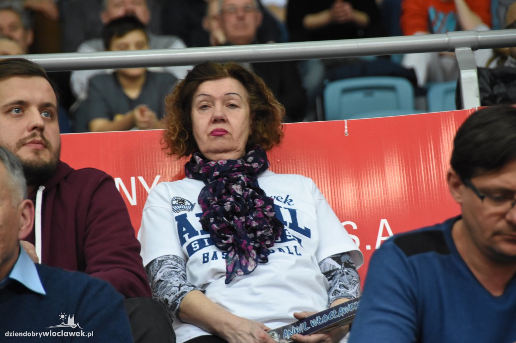 Kibice na meczu Anwil - AZS Koszalin