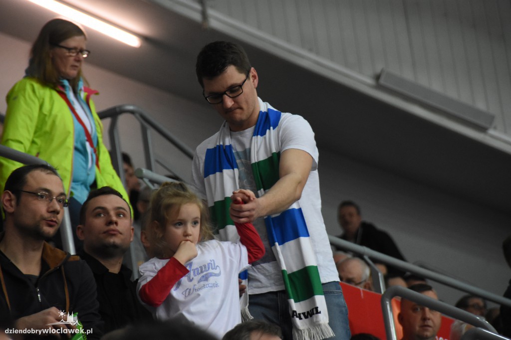 Kibice na meczu Anwil - AZS Koszalin