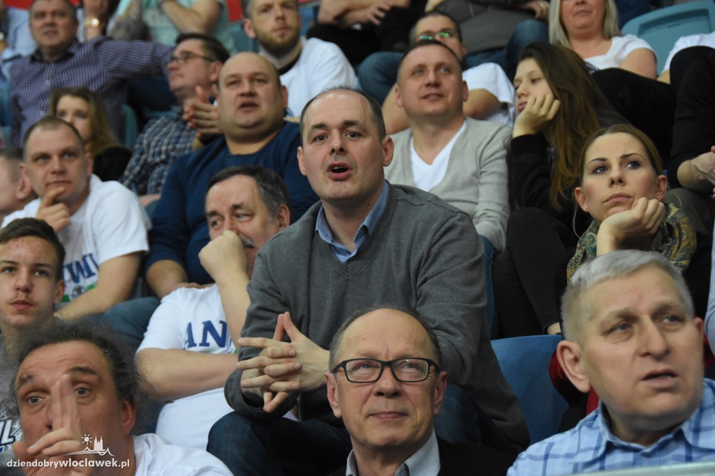 Kibice na meczu Anwil - AZS Koszalin