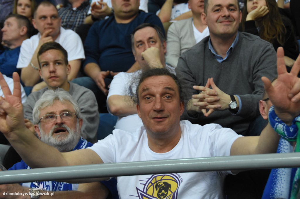 Kibice na meczu Anwil - AZS Koszalin