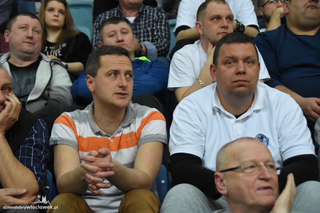 Kibice na meczu Anwil - AZS Koszalin