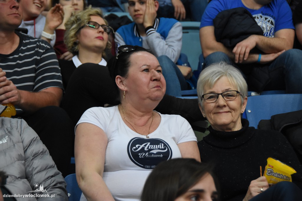 Kibice na meczu Anwil - AZS Koszalin