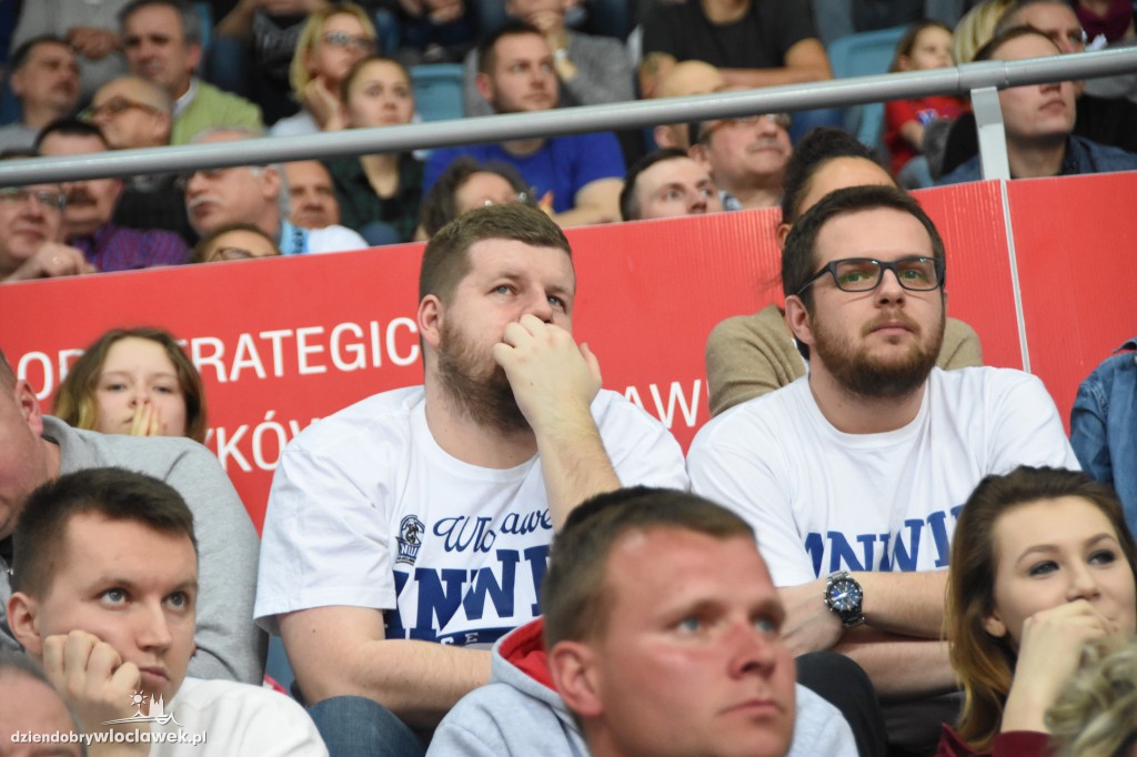 Kibice na meczu Anwil - AZS Koszalin