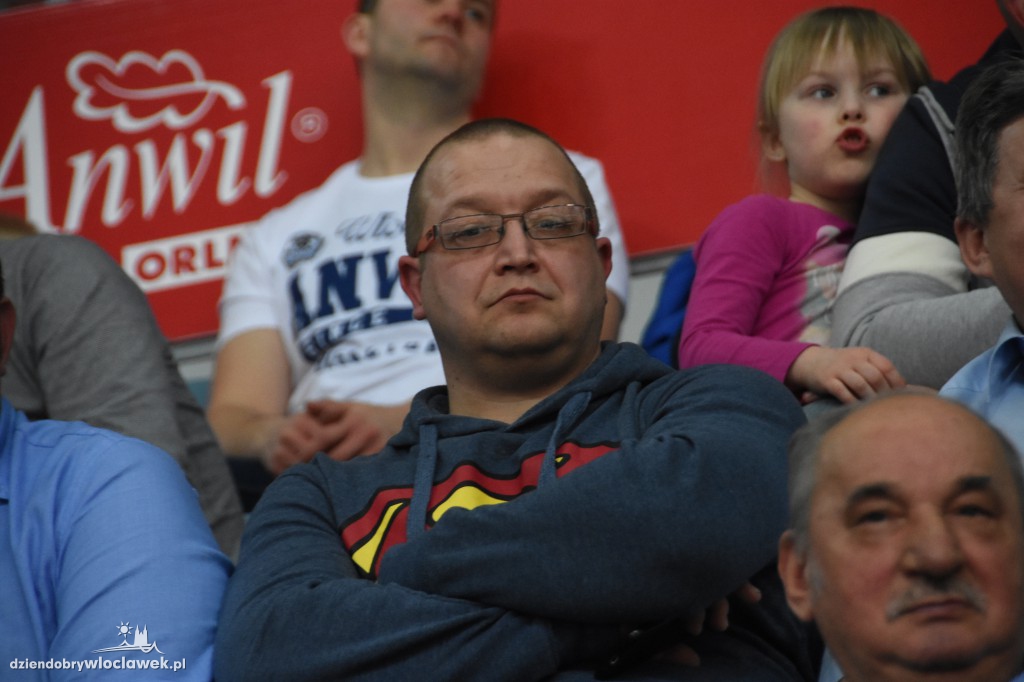 Kibice na meczu Anwil - AZS Koszalin