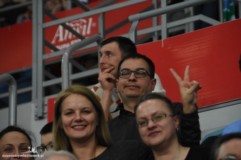 Kibice na meczu Anwil - AZS Koszalin