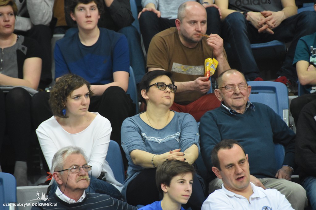 Kibice na meczu Anwil - AZS Koszalin