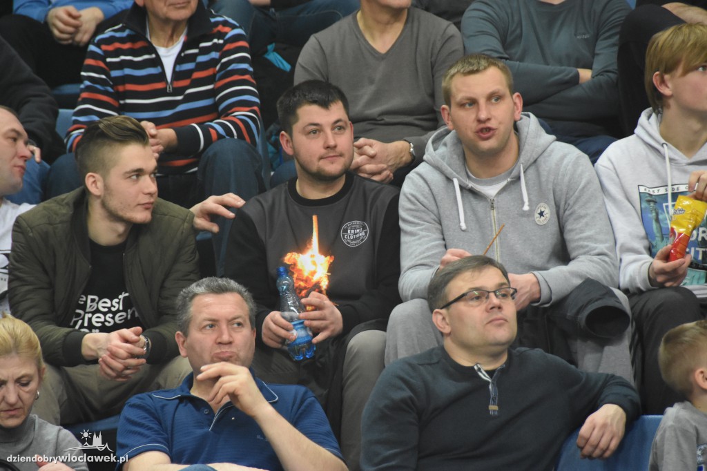 Kibice na meczu Anwil - AZS Koszalin