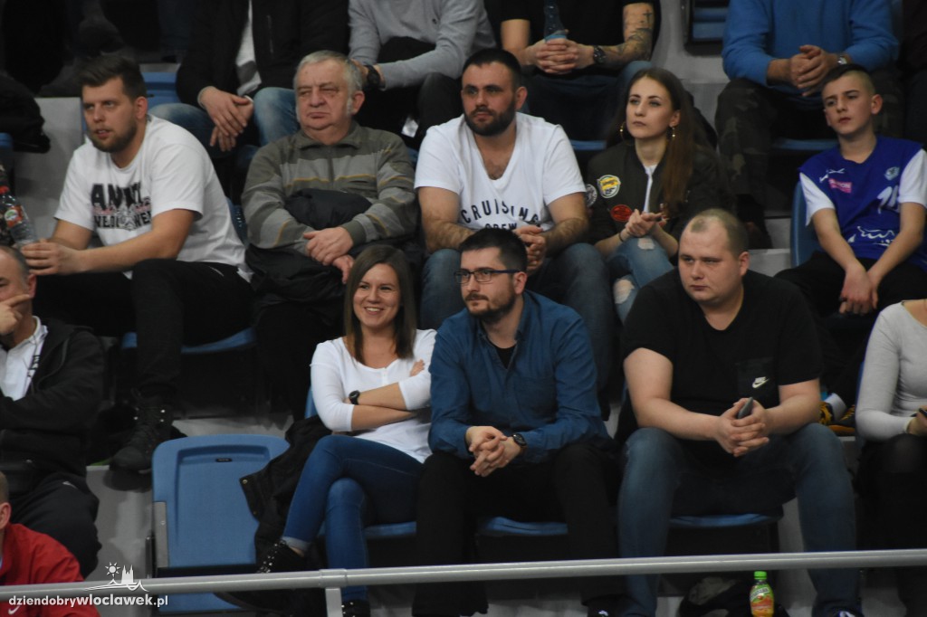 Kibice na meczu Anwil - AZS Koszalin