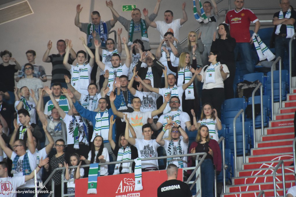 Kibice na meczu Anwil - AZS Koszalin