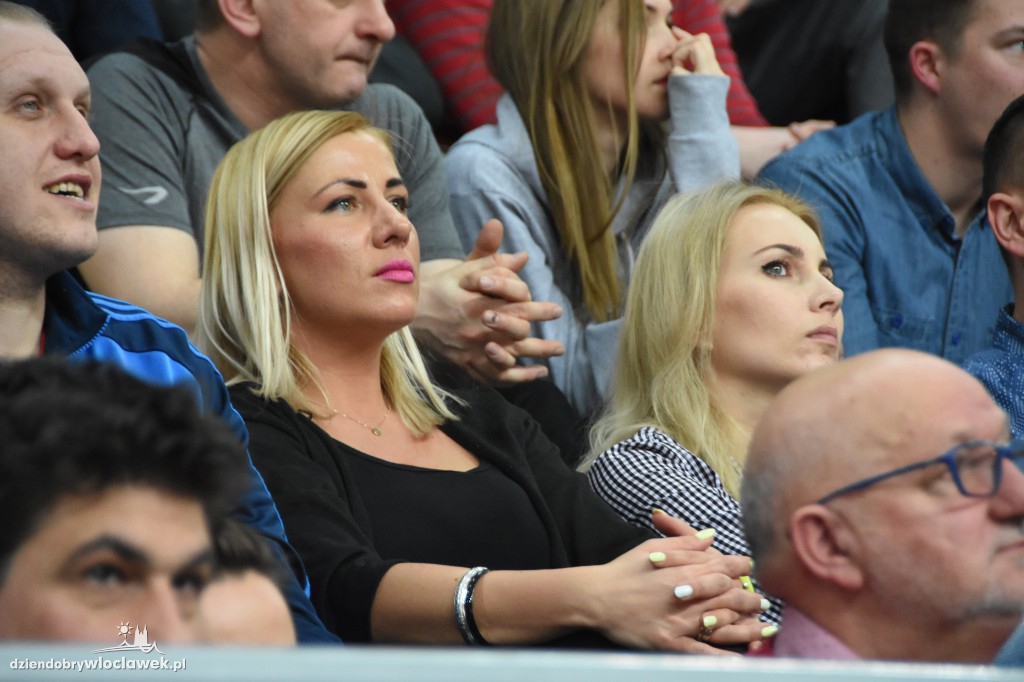 Kibice na meczu Anwil - AZS Koszalin
