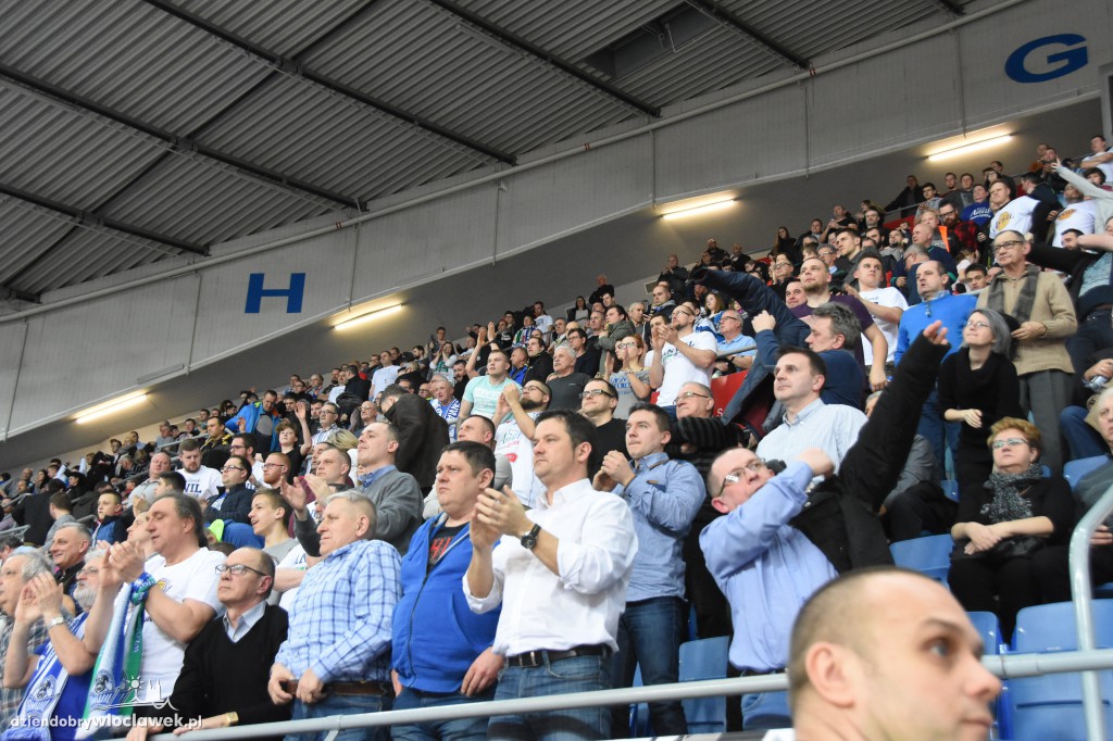 Kibice na meczu Anwil - AZS Koszalin