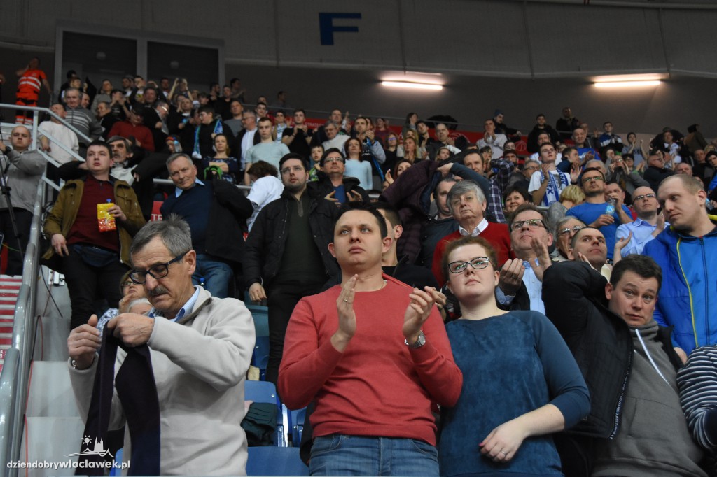 Kibice na meczu Anwil - AZS Koszalin