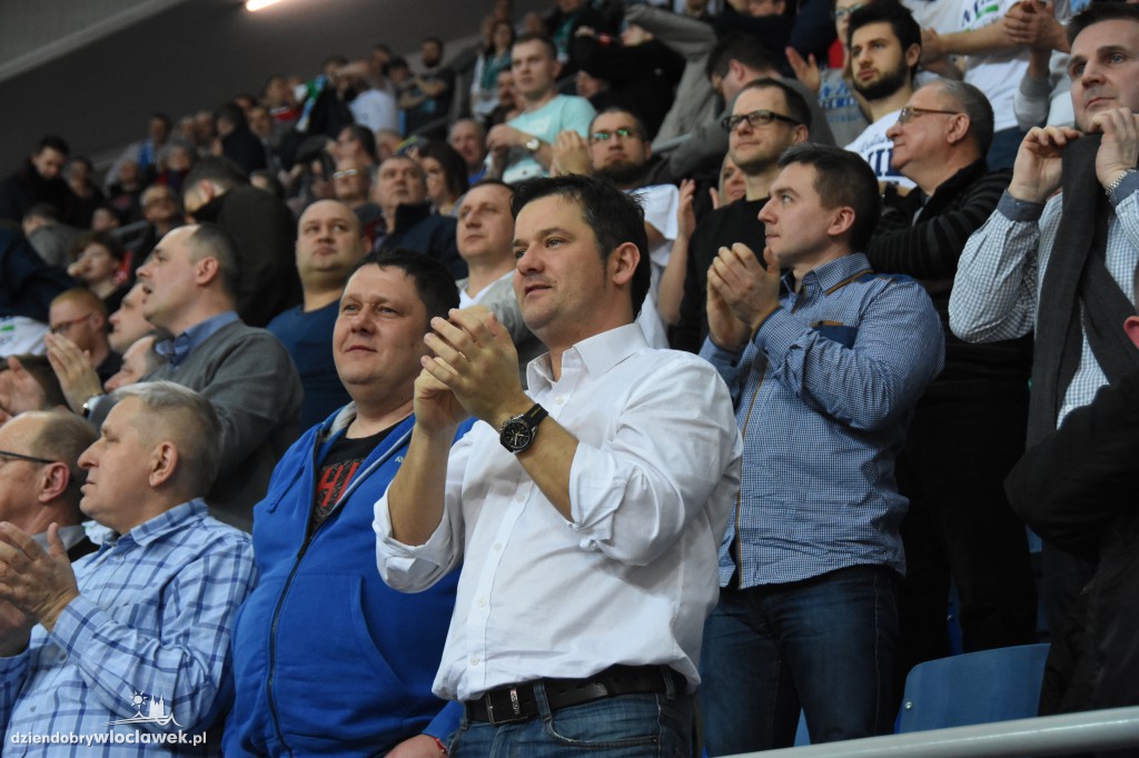 Kibice na meczu Anwil - AZS Koszalin
