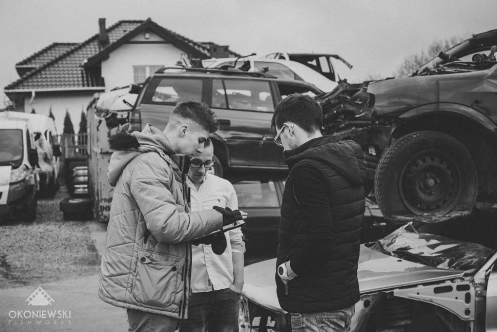 Gwiazdy TV na planie klipu pod Włocławkiem