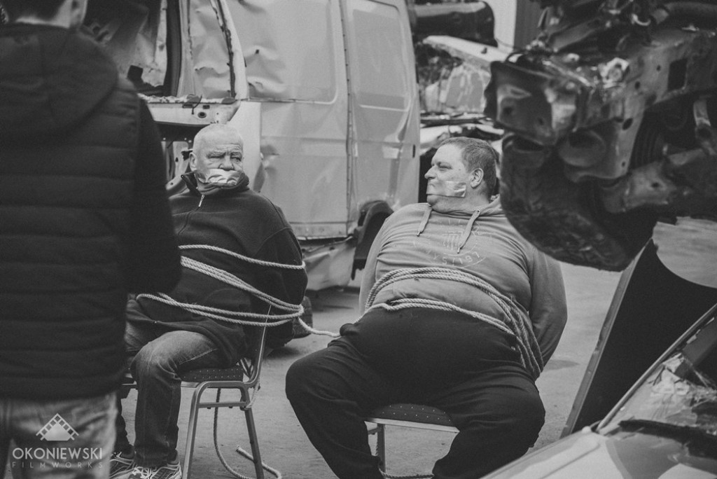 Gwiazdy TV na planie klipu pod Włocławkiem