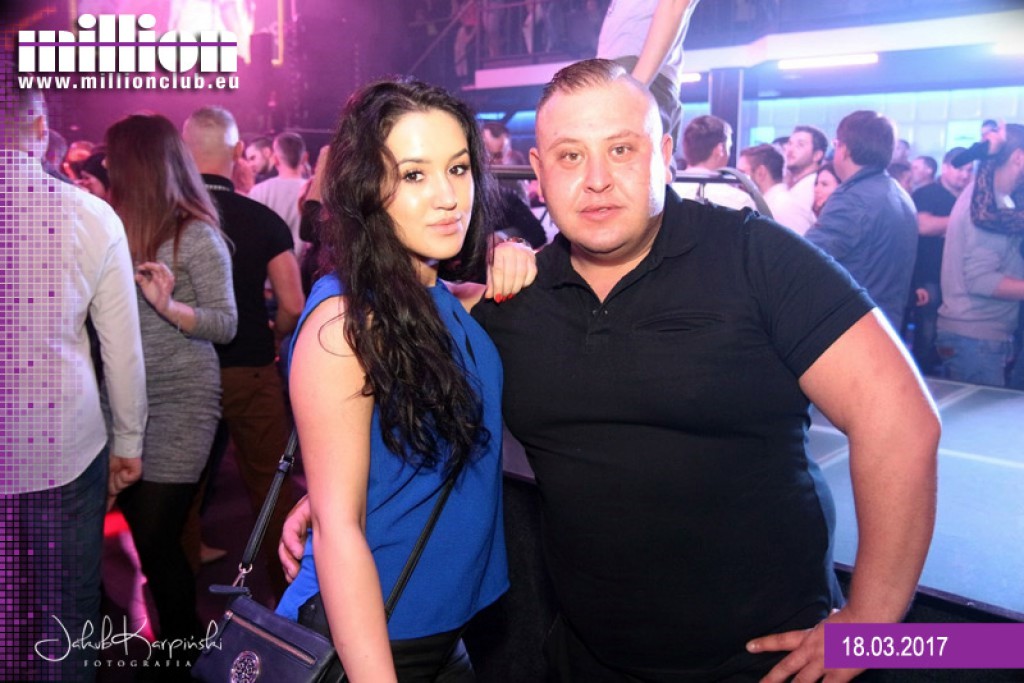 Sobotnia impreza w klubie Million