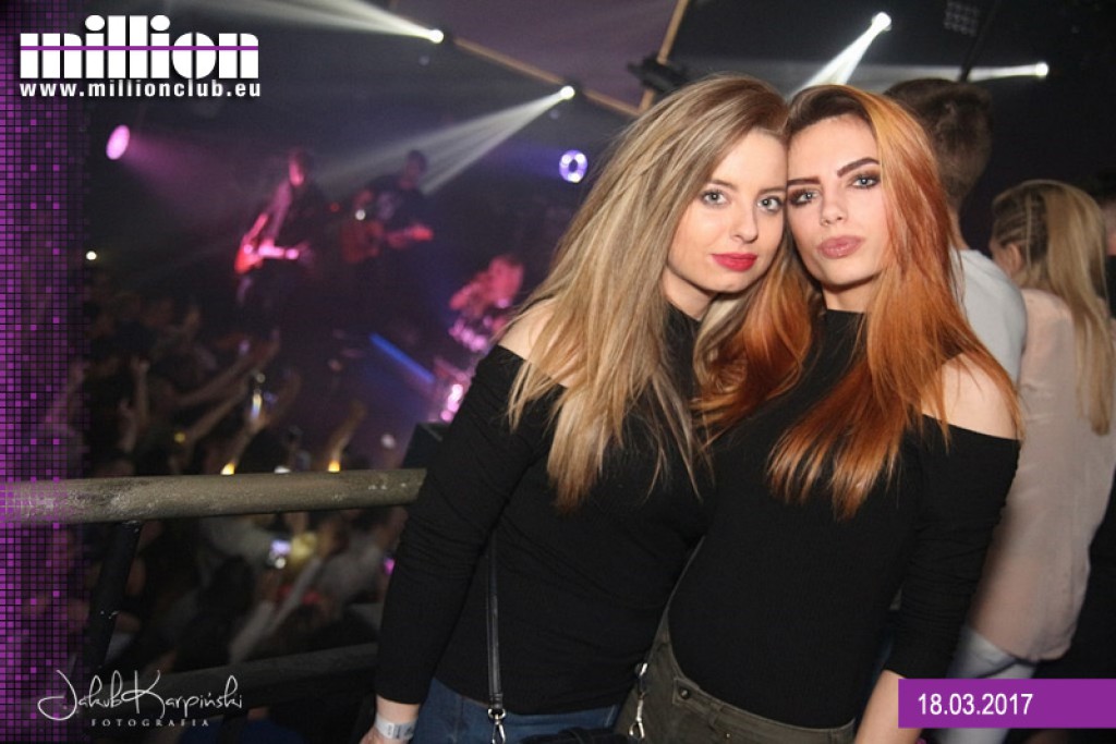 Sobotnia impreza w klubie Million