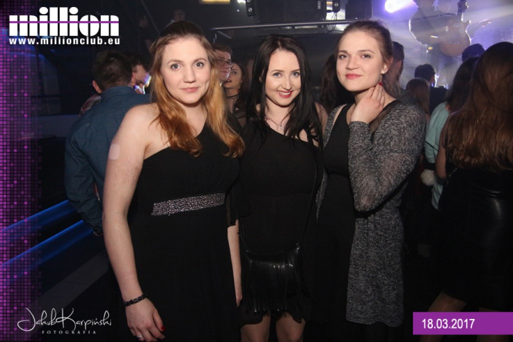 Sobotnia impreza w klubie Million