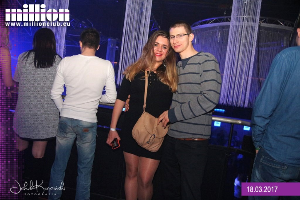 Sobotnia impreza w klubie Million