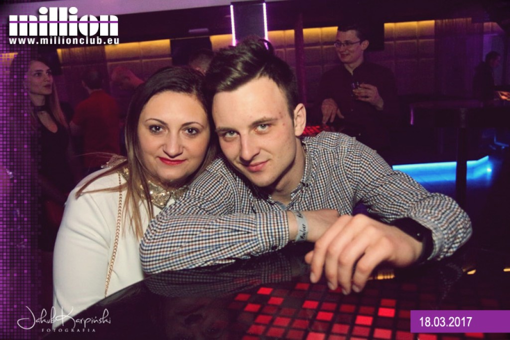 Sobotnia impreza w klubie Million