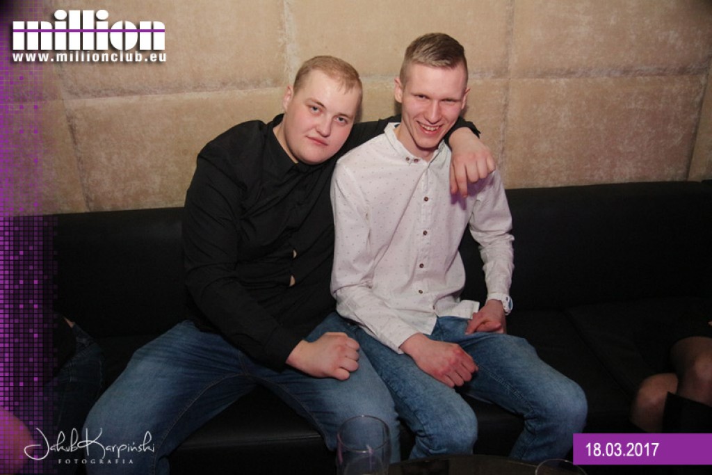 Sobotnia impreza w klubie Million