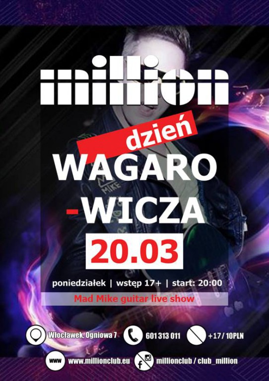 Sobotnia impreza w klubie Million