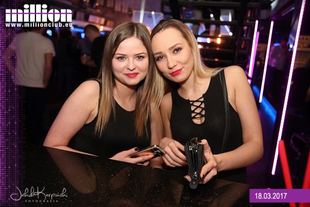Sobotnia impreza w klubie Million