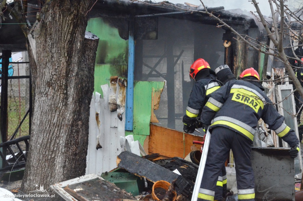Pożar na posesji przy Kilińskiego