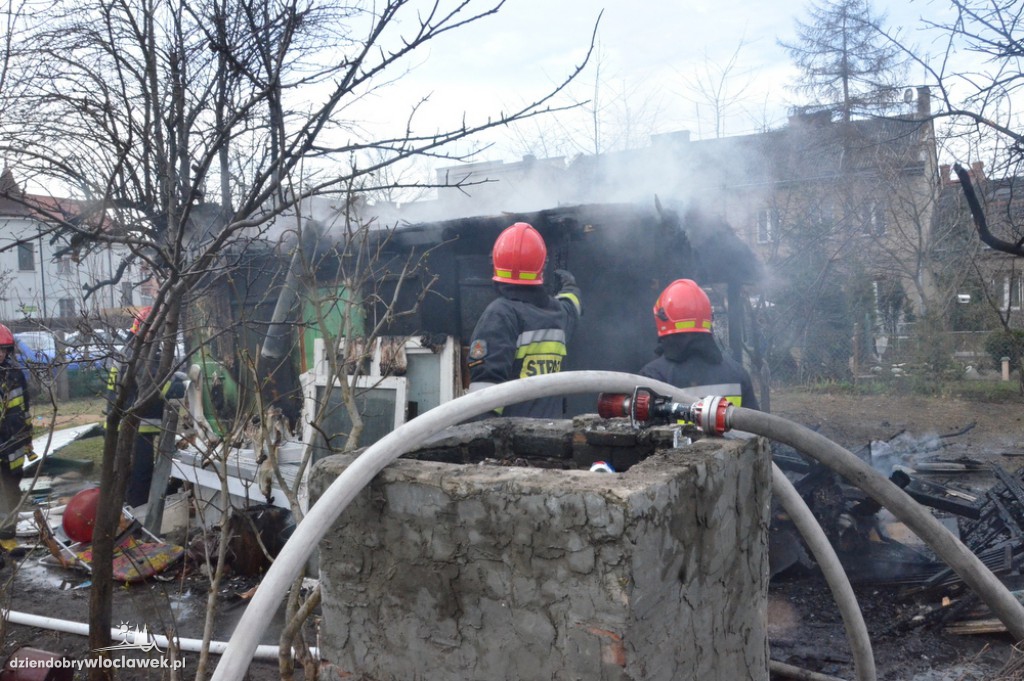 Pożar na posesji przy Kilińskiego