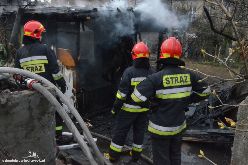 Pożar na posesji przy Kilińskiego