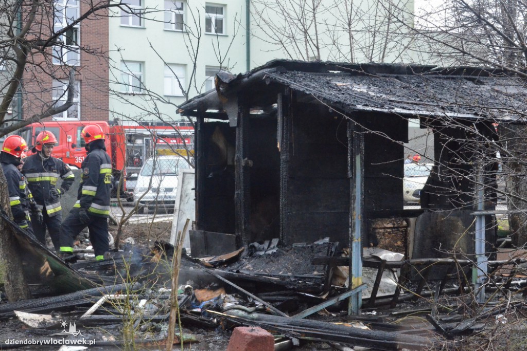 Pożar na posesji przy Kilińskiego