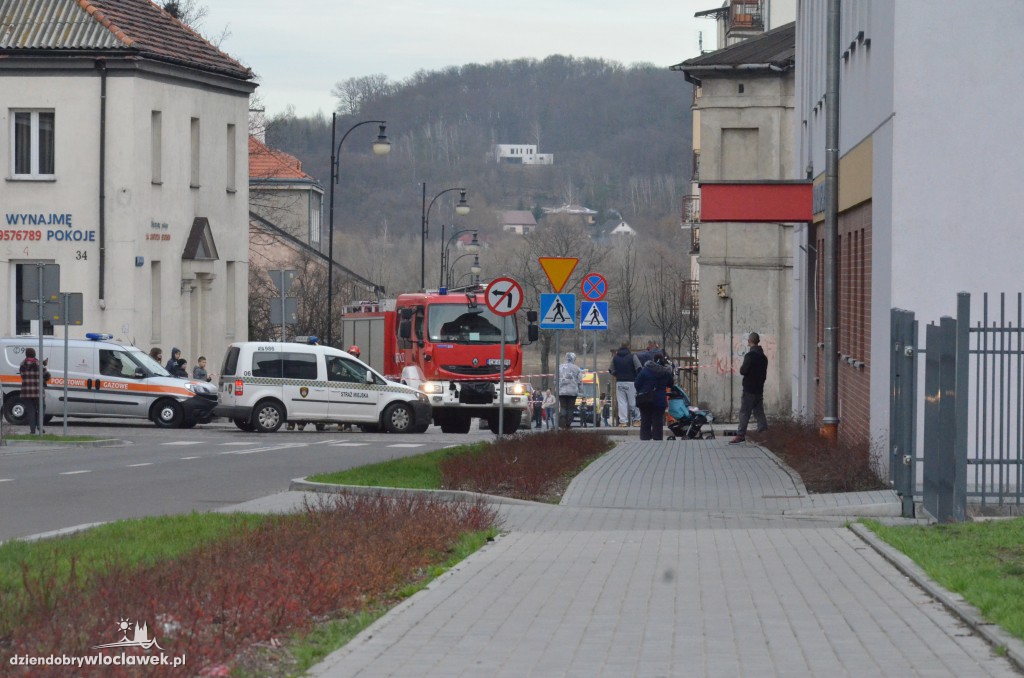 Alarm bombowy w centrum Włocławka