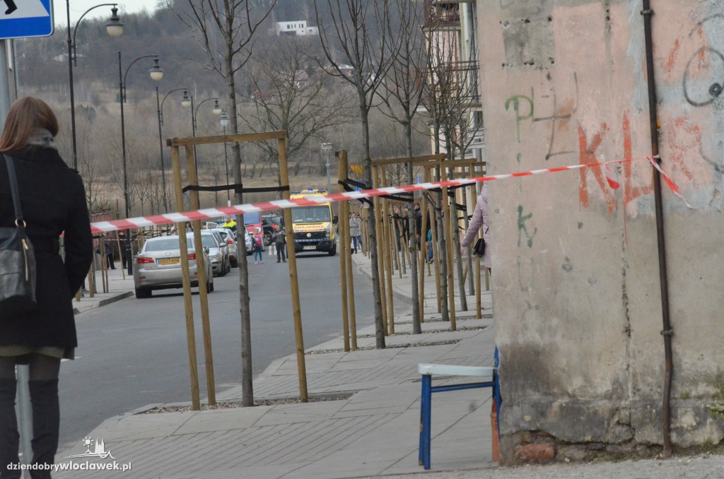 Alarm bombowy w centrum Włocławka