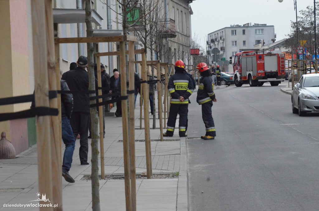 Alarm bombowy w centrum Włocławka