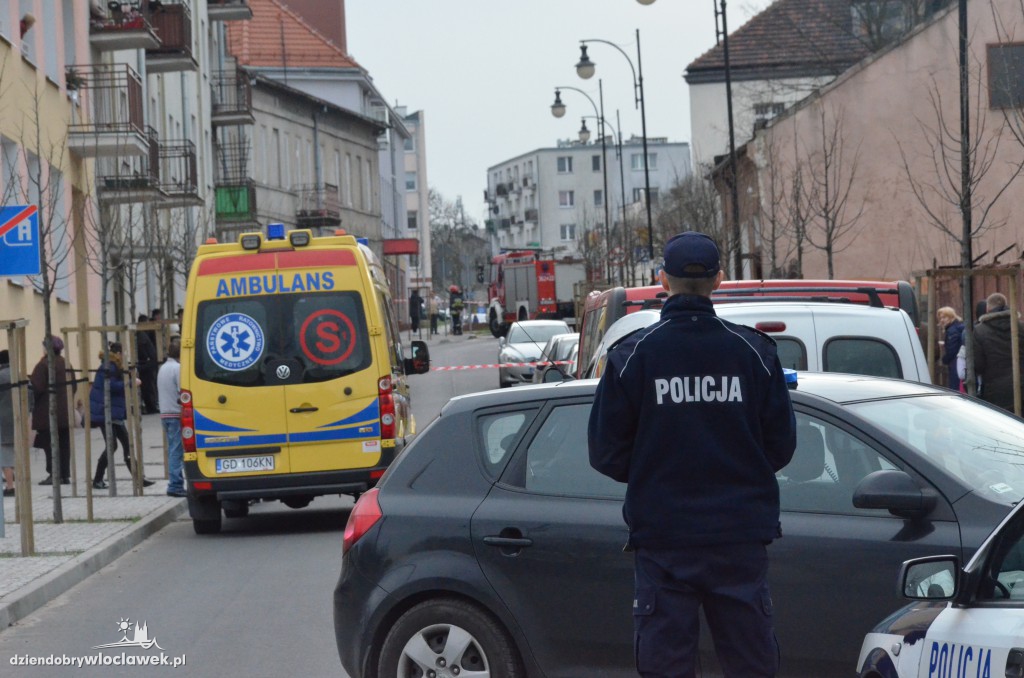 Alarm bombowy w centrum Włocławka