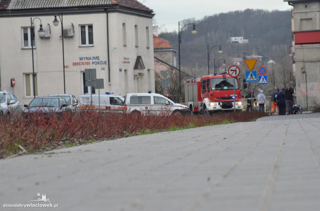 Alarm bombowy w centrum Włocławka