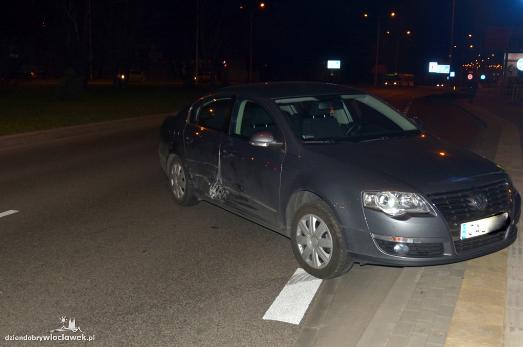 Kolizja na skrzyżowaniu z DK91