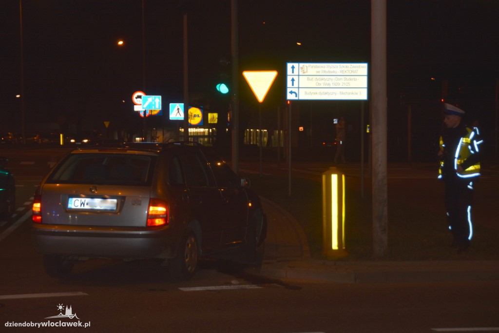 Kolizja na skrzyżowaniu z DK91